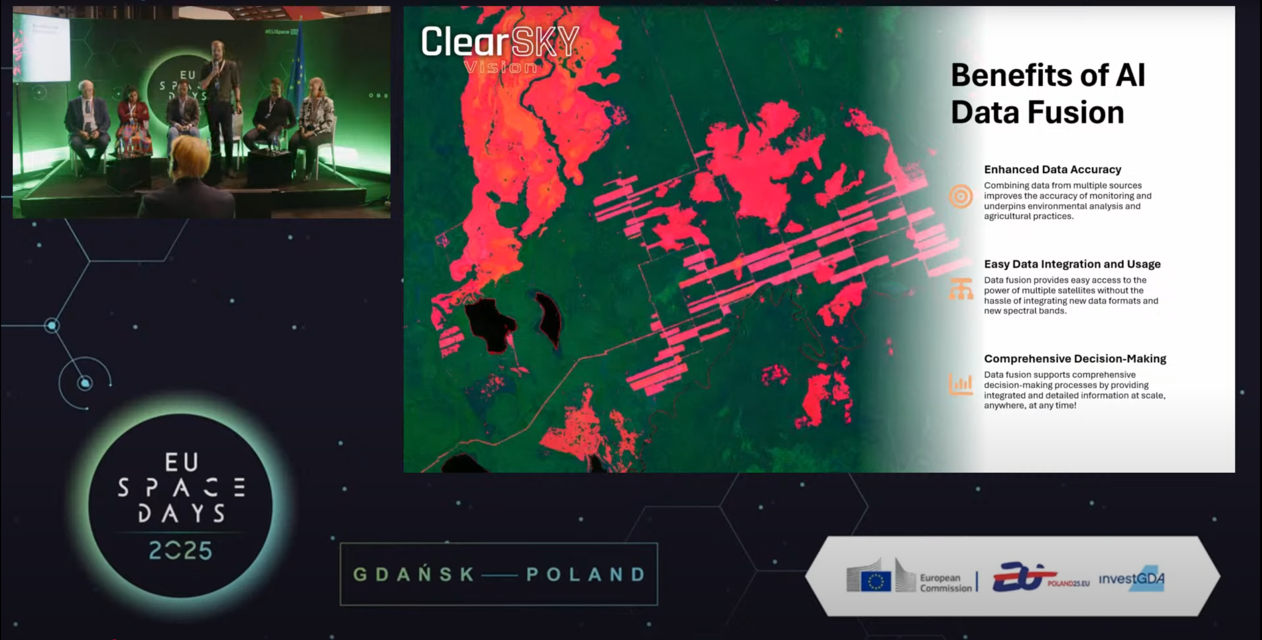 EU Space Days Agora pitch