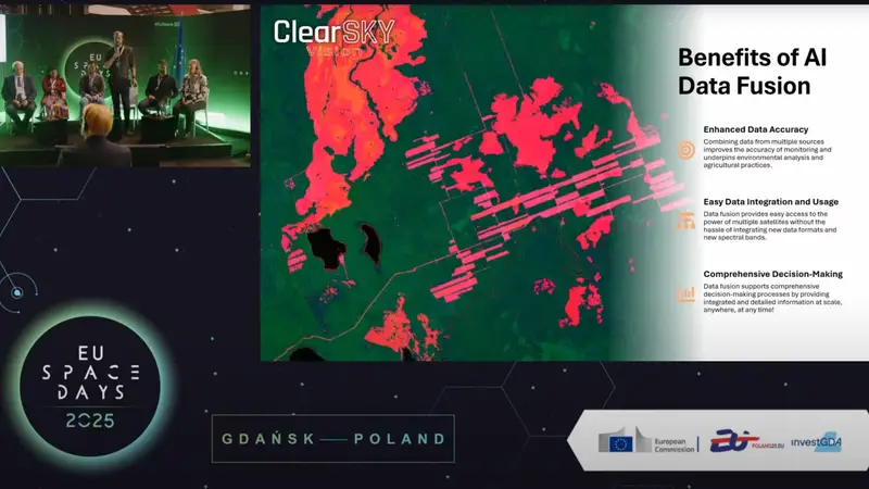 EU Space Days Agora pitch